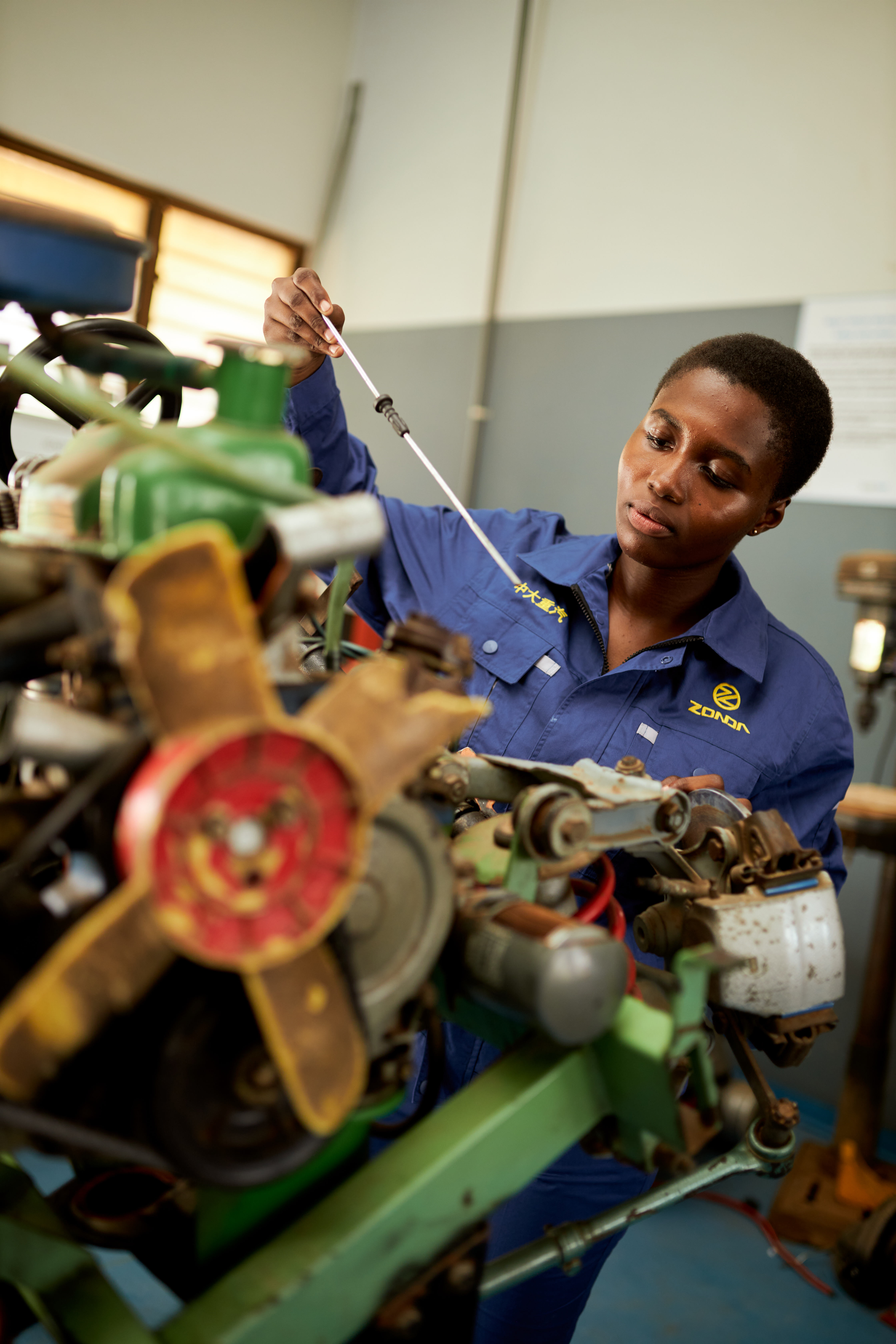 TVET Instructor in workshop